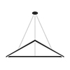 Cirrus MIYO Triangle With Lit Corners 24VDC LED Suspension,<br />Tunable White Remote Power, 6500K - Click to Enlarge