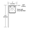 Channel L-Shield shown with Cirrus Wall Wash - Click to Enlarge