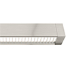 Cirrus Suspension D1 - Downlight With Remote Power,<br />End Feed, Diffused White Lens
with White Louver - Click to Enlarge
