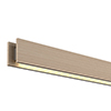 Glide Wood Downlight Center Feed, Maple - Click to Enlarge