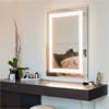 Plaza Large Mirror Static White<br />Photo Credit: Jason Moore & Assoc. / David Breckenridge - Click to Enlarge