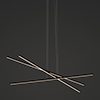 Cirrus Pix Sticks MIYO With Remote Power, 3-Light, 60", Antique Bronze Finish - Click to Enlarge