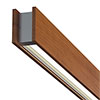 Glide Wood Up And Downlight<br />Suspension Center Feed, Dynamic Tunable White,<br />Wood Cherry - Click to Enlarge