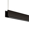 Glide Wood Downlight Suspension 24VDC Remote End Feed, Wood Espresso - Click to Enlarge