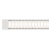 Light Channel 45°, White Louver - Click to Enlarge