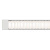 Light Channel 0.6 DIY Surface Mount 24VDC, Do-It-Yourself<br />In Static & Tunable White, Warm Dim, RGB, Monochromatic Color & RGBTW Diffuse White Lens With White Louver - Click to Enlarge