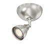 Low Rider In Satin Nickel,<br>Monopoint 4" Round Surface Canopy - Click to Enlarge