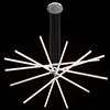 Pix Sticks Tie Stix 24VDC With Power,<br />7-Light, Chrome Canopy, Chrome Finish - Click to Enlarge