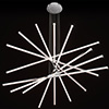 Pix Sticks Tie Stix 24VDC With Power,<br />9-Light, Chrome Canopy, Chrome Finish - Click to Enlarge