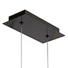 Tie Stix Suspension Dynamic/Tunable White, Center Feed Indirect with Remote Power Satin Black Canopy - Click to Enlarge