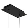 Tie Stix Suspension Dynamic/Tunable White, Center Feed Indirect with Remote Power Antique Bronze Canopy - Click to Enlarge