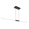 Tie Stix Suspension Dynamic/Tunable White, Center Feed Indirect with Remote Power Satin Black Hardware Finish, White Channel Finish - Click to Enlarge