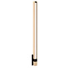 Tie Stix Vertical Wall/Vanity 24VDC Remote Power, Tunable White,<br />Antique Bronze Canopy, Wood Maple Channel, 2RE - Click to Enlarge