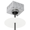 Vanishing Point 120VAC Pendant Connection Ceiling Cord Grip System - Click to Enlarge