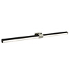 Tie Stix 2-Light Adjustable Wall/Vanity 24VDC Remote Power, Tunable White, Satin Black, 1RE, Satin Nickel - Click to Enlarge