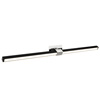 Tie Stix 2-Light Adjustable Wall/Vanity 24VDC Remote Power, Tunable White, Satin Black, 2RE, Chrome - Click to Enlarge