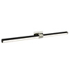 Tie Stix 2-Light Adjustable Wall/Vanity 24VDC Remote Power, Tunable White, Satin Black, 2RE, Satin Nickel - Click to Enlarge