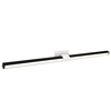 Tie Stix 2-Light Adjustable Wall/Vanity 24VDC Remote Power, Tunable White, Satin Black, 2RE, White - Click to Enlarge
