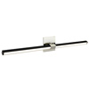 Tie Stix Adjustable Wall/Vanity 24VDC Static White & Warm Dim, Satin Black, 4SQ, Satin Nickel - Click to Enlarge