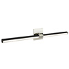 Tie Stix 2-Light Adjustable Wall/Vanity 24VDC Remote Power, Tunable White, Satin Black, 4SQ, Satin Nickel - Click to Enlarge