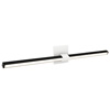 Tie Stix 2-Light Adjustable Wall/Vanity 24VDC Remote Power, Tunable White, Satin Black, 4SQ, White - Click to Enlarge