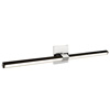 Tie Stix Adjustable Wall/Vanity 24VDC Static White & Warm Dim, Antique Bronze, 4SQ, Chrome - Click to Enlarge