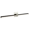 Tie Stix 2-Light Adjustable Wall/Vanity 24VDC Remote Power, Tunable White, Antique Bronze, 4SQ, Satin Nickel - Click to Enlarge