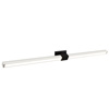 Tie Stix 2-Light Adjustable Wall/Vanity 24VDC Remote Power, Tunable White, Chrome, 1RE, Satin Black - Click to Enlarge