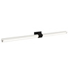 Tie Stix Adjustable Wall/Vanity 24VDC Static White & Warm Dim, Chrome, 1RE, Satin Black - Click to Enlarge