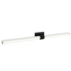 Tie Stix 2-Light Adjustable Wall/Vanity 24VDC Remote Power, Tunable White, Chrome, 2RE, Satin Black - Click to Enlarge