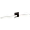 Tie Stix 2-Light Adjustable Wall/Vanity 24VDC Remote Power, Tunable White, Chrome, 4SQ, Antique Bronze - Click to Enlarge