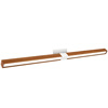 Tie Stix Adjustable Wall/Vanity 24VDC Static White & Warm Dim, Wood Cherry, 2RE, White - Click to Enlarge