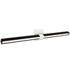Tie Stix 2-Light Adjustable Wall/Vanity 24VDC Remote Power, Tunable White, Wood Espresso, 4SQ, White - Click to Enlarge