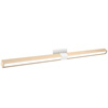 Tie Stix 2-Light Adjustable Wall/Vanity 24VDC Remote Power, Tunable White, Wood Maple, 2RE, White - Click to Enlarge