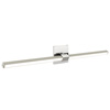 Tie Stix 2-Light Adjustable Wall/Vanity 24VDC Remote Power, Tunable White, Satin Nickel, 4SQ, Chrome - Click to Enlarge