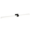 Tie Stix 2-Light Adjustable Wall/Vanity 24VDC Remote Power, Tunable White, White, 1RE, Satin Black - Click to Enlarge