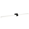 Tie Stix Adjustable Wall/Vanity 24VDC Static White & Warm Dim, White, 1RE, Satin Black - Click to Enlarge