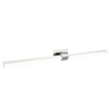 Tie Stix 2-Light Adjustable Wall/Vanity 24VDC Remote Power, Tunable White, White, 2RE, Chrome - Click to Enlarge