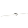Tie Stix 2-Light Adjustable Wall/Vanity 24VDC Remote Power, Tunable White, White, 2RE, Chrome - Click to Enlarge