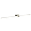 Tie Stix Adjustable Wall/Vanity 24VDC Static White & Warm Dim, White, 2RE, Satin Nickel - Click to Enlarge