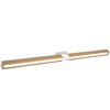 Tie Stix 2-Light Adjustable Wall/Vanity 24VDC Remote Power, Tunable White, Wood White Oak, 1RE, White - Click to Enlarge