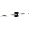 Tie Stix 2-Light Wall/Vanity Vertical Or Horizontal Mounting 24VDC, Static White & Warm Dim,<br />Satin Black, Antique Bronze, 4SQ - Click to Enlarge