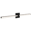 Tie Stix 2-Light Wall/Vanity Vertical Or Horizontal Mounting 24VDC, Static White & Warm Dim,<br />Antique Bronze, Satin Black, 4SQ - Click to Enlarge