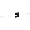 Tie Stix 2-Light Wall/Vanity Vertical Or Horizontal Mounting 24VDC, Static White & Warm Dim<br />, Chrome, Satin Black, 4SQ - Click to Enlarge