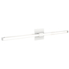Tie Stix Wall 2-Light Wall/Vanity Tunable White 24VDC Remote Power, Horizontal Or Vertical Mounting, Chrome, White, 4SQ - Click to Enlarge