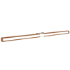 Tie Stix 2-Light Wall/Vanity Vertical Or Horizontal Mounting 24VDC, Static White & Warm Dim<br />, Wood Cherry, Satin Nickel, 1RE - Click to Enlarge