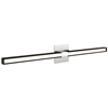 Tie Stix 2-Light Wall/Vanity Vertical Or Horizontal Mounting 24VDC, Static White & Warm Dim<br />, Wood Espresso, Chrome, 4SQ - Click to Enlarge