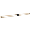 Tie Stix 2-Light Wall/Vanity Vertical Or Horizontal Mounting 24VDC, Static White & Warm Dim<br />, Wood Maple, Satin Black, 1RE - Click to Enlarge