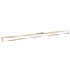 Tie Stix 2-Light Wall/Vanity Vertical Or Horizontal Mounting 24VDC, Static White & Warm Dim<br />, Wood Maple, Chrome, 1RE - Click to Enlarge