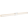 Tie Stix 2-Light Wall/Vanity Vertical Or Horizontal Mounting 24VDC, Static White & Warm Dim<br />, Wood Maple, White, 2RE - Click to Enlarge